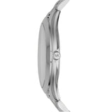 Michael Kors Slim Runway Quartz Pink Dial Silver Steel Strap Watch For Women - MK3380