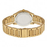 Michael Kors Hartman Quartz Gold Dial Gold Steel Strap Watch For Women - MK3490