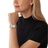 Michael Kors Emery Three-Hand White Dial Two Tone Steel Strap Watch for Women - MK4744