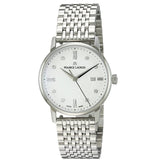 Maurice Lacroix Eliros Date White Dial Silver Steel Strap Watch for Women - EL1094-SS002-150-1