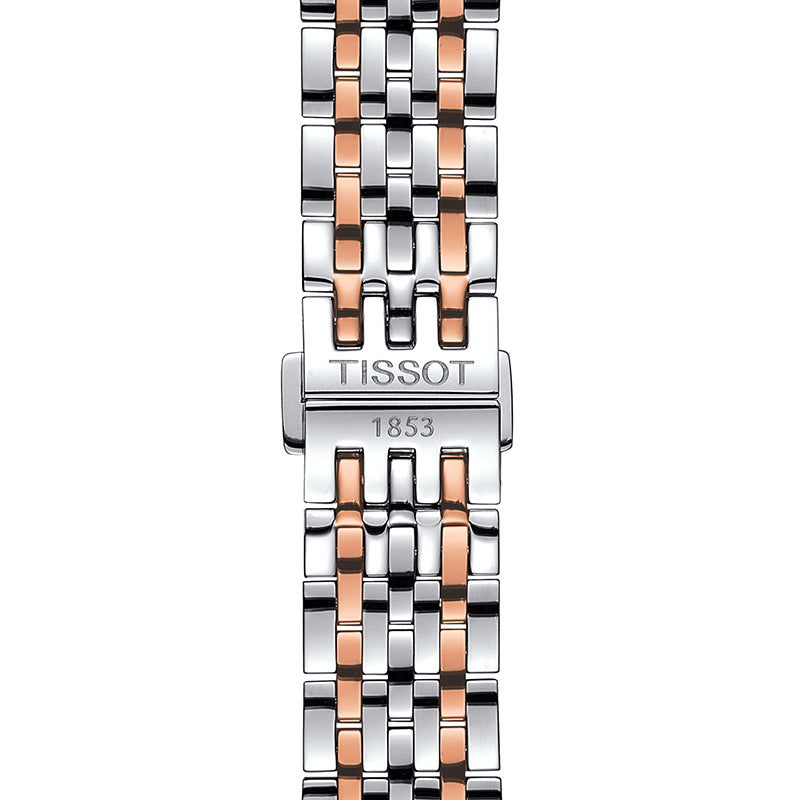 Tissot Le Locle Automatic Cosc Silver Dial Two Tone Steel Strap Watch For Men - T006.407.22.036.00