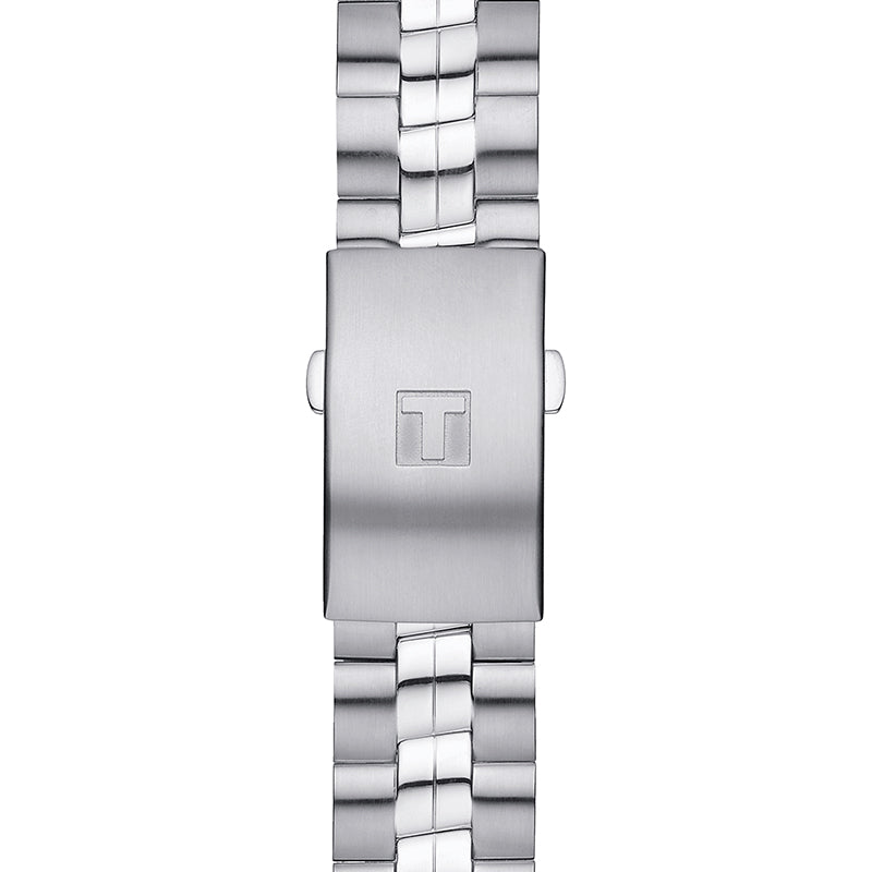 Tissot PR 100 Chronograph Grey Dial Silver Steel Strap Watch for Men - T101.417.11.071.00