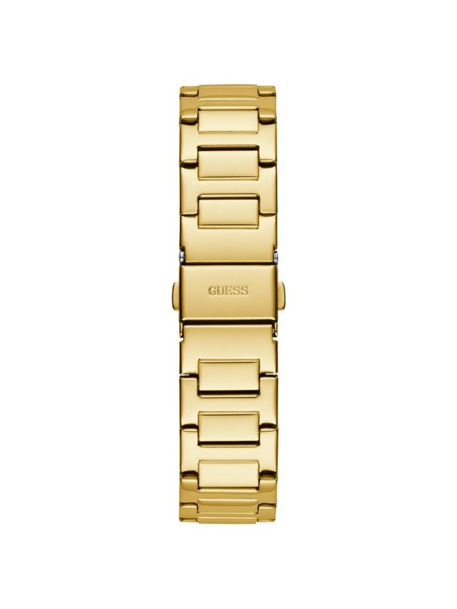 Guess Duchess Quartz Gold Dial Gold Steel Strap Watch For Women - GW0558L2