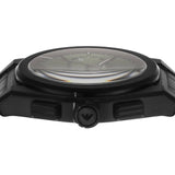 Emporio Armani Federico Chronograph Green Dial Black Steel Strap Watch For Men - AR11562