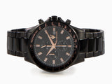 Maserati SFIDA Chronograph Black Dial Black Steel Strap Watch For Men - R8873640011