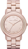 Marc Jacobs Marci Rose Gold Dial Rose Gold Steel Strap Watch for Women - MBM3099