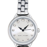 Marc Jacobs Betty White Dial Silver Steel Strap Watch for Women - MJ3497