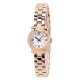 Marc Jacobs Amy White Dial Rose Gold Steel Strap Watch for Women - MBM3227