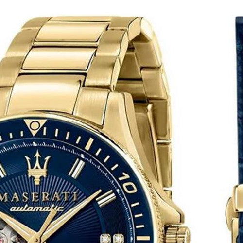 Maserati SFIDA Automatic Diamond Dial Limited Edition Watch For Men - R8823140004