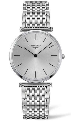 Longines La Grande Classique De Longines Silver Dial Silver Steel Strap Watch for Women - L4.755.4.72.6
