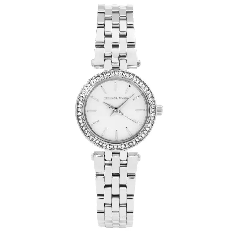 Michael Kors Darci Silver Dial Silver Steel Strap Watch for Women - MK3294