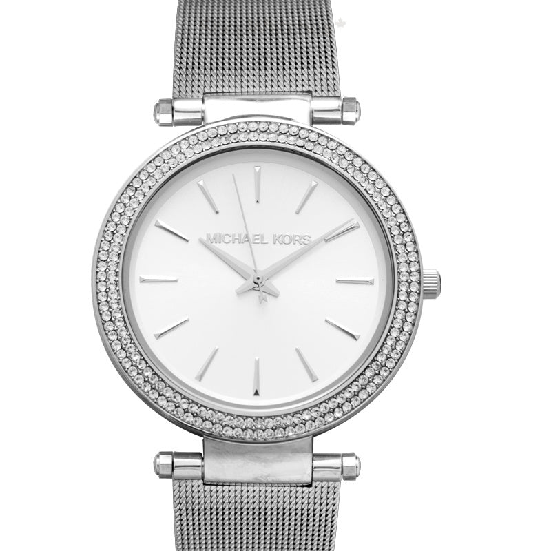 Michael Kors Darci Silver Dial Silver Mesh Bracelet Watch for Women - MK3367