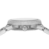 Michael Kors Camille Multifunction Crystals Silver Dial Silver Steel Strap Watch For Women - MK6996