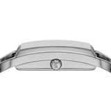 Michael Kors Empire Three-Hand Silver Dial Silver Steel Strap Watch for Women - MK4841