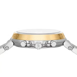 Michael Kors Maren Chronograph Silver Dial Silver Steel Strap Watch for Women - MK7495