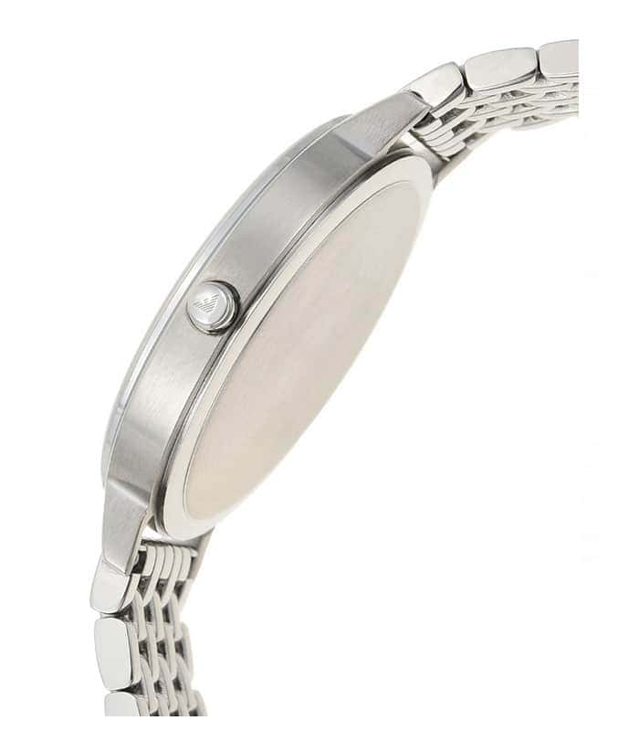 Emporio Armani Mother of Pearl Dial Silver Steel Strap Watch For Women - AR11112