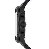 Fossil Townsman Mechanical Black Dial Black Steel Strap Watch for Men -  ME1136