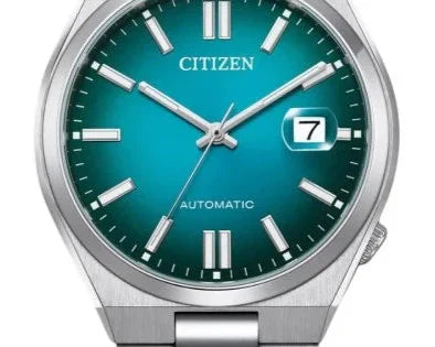 Citizen Tsuyosa Automatic Blue Dial Silver Steel Strap Watch For Men - NJ0151-88X