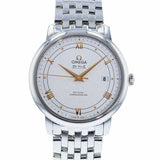 Omega De Ville Prestige Co Axial Silver Dial Silver Steel Strap Watch for Men - 424.10.40.20.02.004
