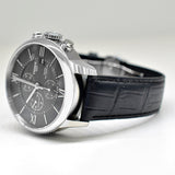 Tissot Black Dial Leather Band Watch For Mens - T099.427.16.058.00