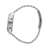 Maserati Epoca Chronograph Black Dial Silver Steel Strap Watch For Men - R8873618017