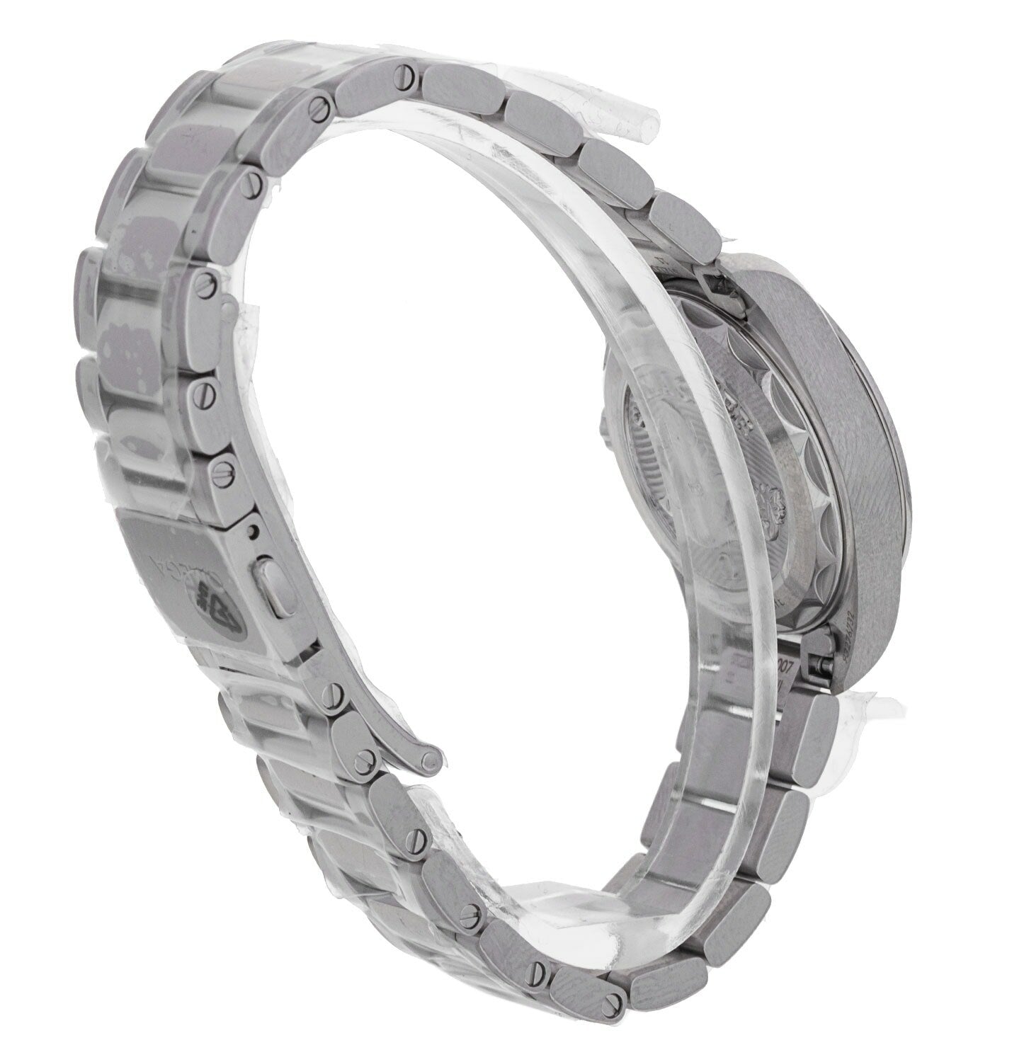 Omega Seamaster Aqua Terra Quartz Diamond Black Dial Silver Steel Strap Watch for Women - 220.10.28.60.51.001