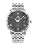 Omega De Ville Prestige Co-Axial Automatic Grey Dial Silver Steel Strap Watch for Men - 424.10.40.20.06.001