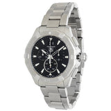 Tag Heuer Aquaracer Chronograph Black Dial Silver Steel Strap Watch for Men - CAY1110.BA0927