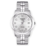 Tissot T Classic PR100 Silver Dial Silver Steel Strap Watch For Women - T049.210.11.032.00
