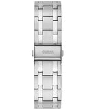 Guess Horizon Chronograph Quartz Black Dial Silver Steel Strap Watch For Men - W0379G1