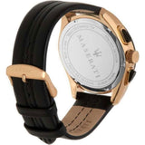 Maserati Traguardo Chronograph Blue Dial Brown Leather Strap Watch For Men - R8871612024