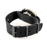 Seiko 5 Sports Automatic Blue Dial Black NATO Strap Watch for Men - SBSA098