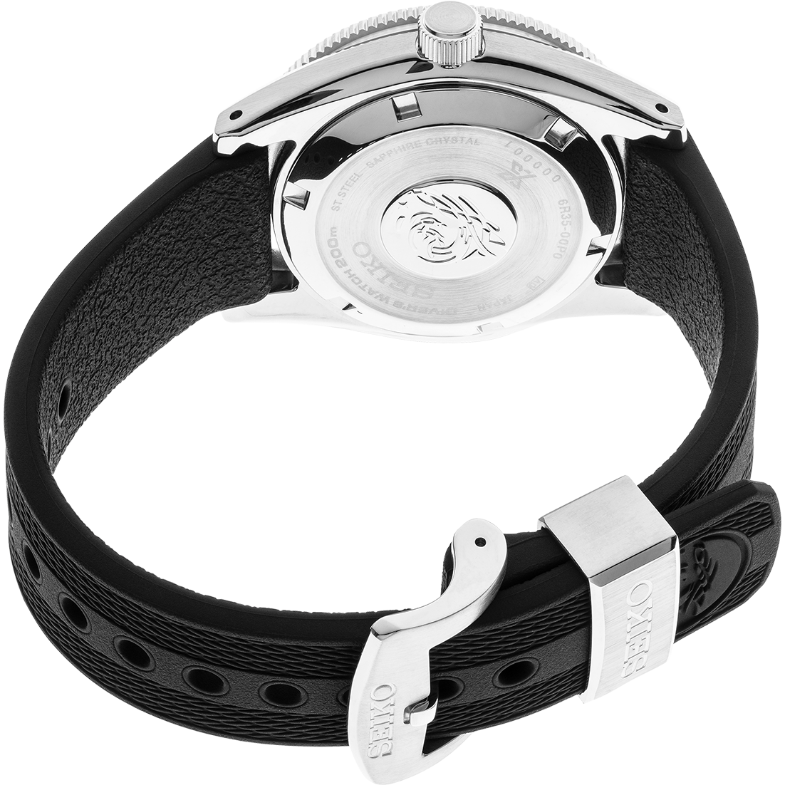 Seiko Prospex 1965 Diver's Modern Re-Interpretation Automatic Brown Dial Black Rubber Strap Watch For Men - SPB147J1