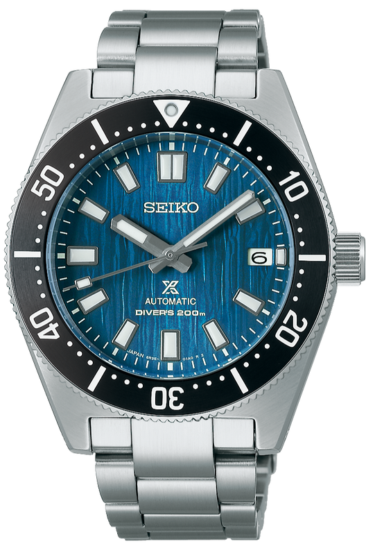 Seiko Prospex Glacier Save the Ocean Green Dial Silver Steel Strap Watch For Men - SPB297J1