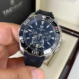 Tag Heuer Aquaracer Black Dial Watch for Men - CAY111A.FT6041