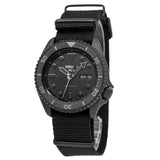 Seiko 5 Sports Automatic Black Dial Black NATO Strap Watch For Men - SRPD79K1