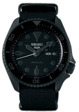 Seiko 5 Sports Automatic Black Dial Black NATO Strap Watch For Men - SRPD79K1