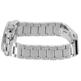 Seiko 5 Sports SKX Midi Automatic Teal Dial Silver Steel Strap Watch For Men - SRPK33K1