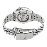 Seiko 5 Sports GMT Thong Sia Limited Edition Brown Dial Silver Steel Strap Watch for Men - SSK043K1