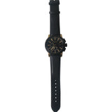 Gucci G Chrono Black Dial Black Leather Strap Watch For Men - YA101203