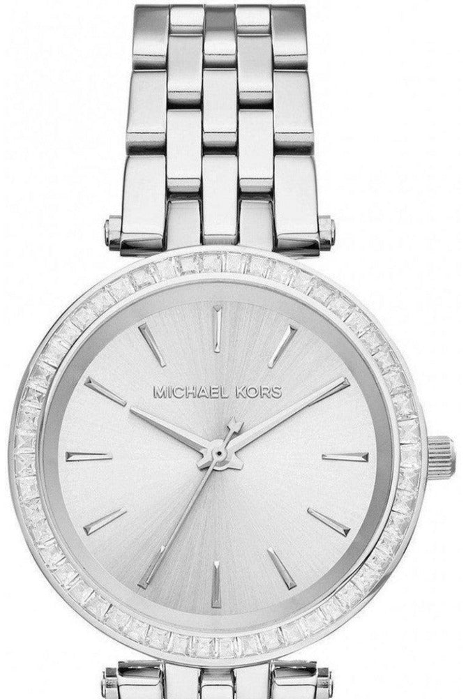 Michael Kors Darci Silver Dial Silver Stainless Steel Strap Watch for Women - MK3364