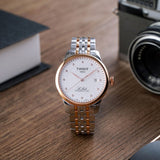 Tissot Le Locle Powermatic 80 Silver Dial Two Tone Steel Strap Watch For Men - T006.407.22.036.01