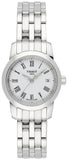 Tissot T Classic Dream White Dial Silver Steel Strap Watch For Men - T033.210.11.013.00