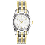 Tissot T Classic Dream Mother of Pearl Dial Two Tone Steel Strap Watch For Women - T033.210.22.111.00