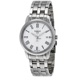 Tissot T Classic Dream White Dial Silver Steel Strap Watch for Men - T033.410.11.013.01