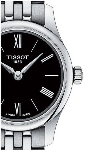 Tissot T Classic Tradition 5.5 Lady Black Dial Watch For Women - T063.009.11.058.00