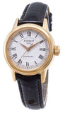 Tissot T Classic Carson White Dial Brown Leather Strap Watch For Women - T085.207.36.013.00