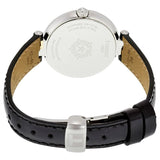 Tissot Flamingo Mother of Pearl White Dial Black Leather Strap Watch For Women - T094.210.26.111.00
