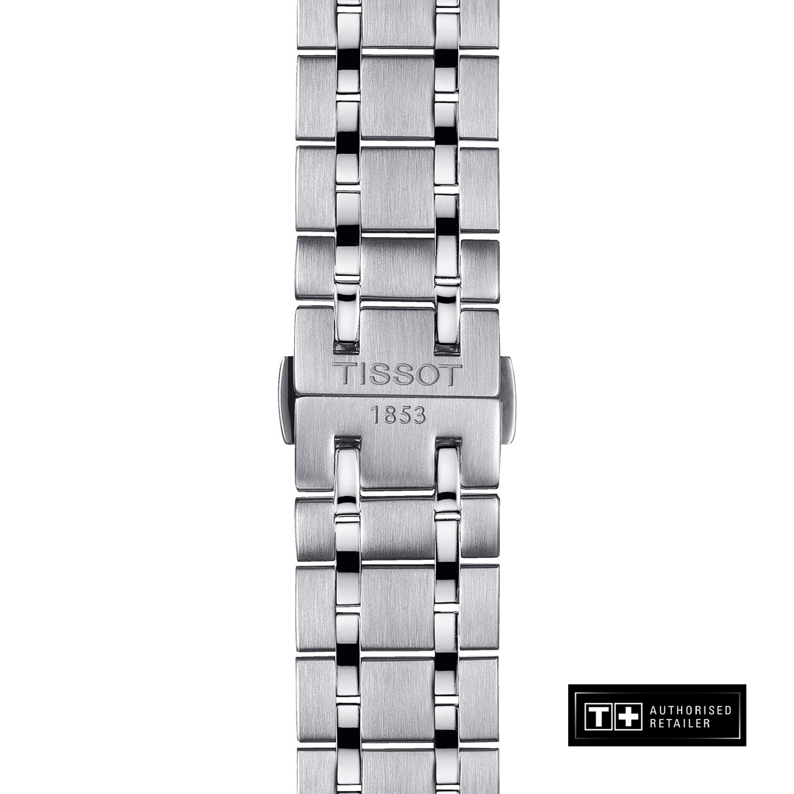 Tissot Chemin Des Tourelles Powermatic 80 Silver Dial Silver Steel Strap Watch For Men - T099.407.11.037.00