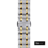 Tissot Chemin Des Tourelles Powermatic 80 Silver Dial Two Tone Steel Strap Watch For Men - T099.407.22.037.00